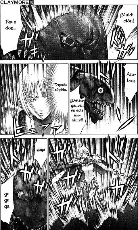 Claymore capítulo 54, página 3