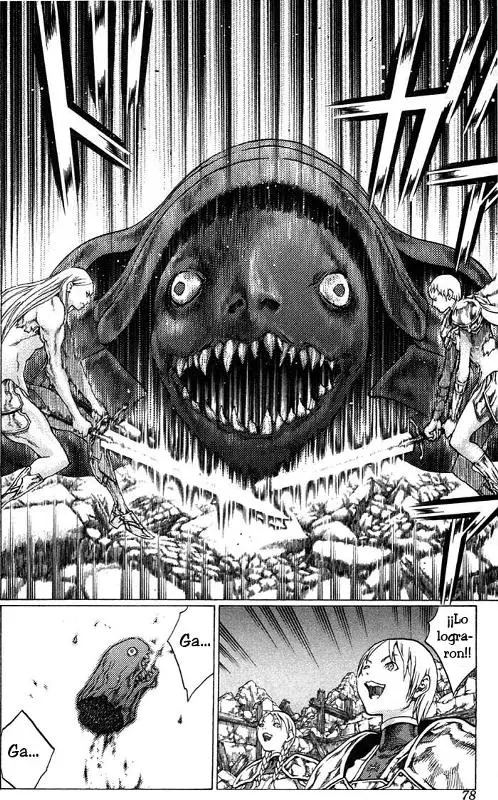 Claymore capítulo 54, página 8