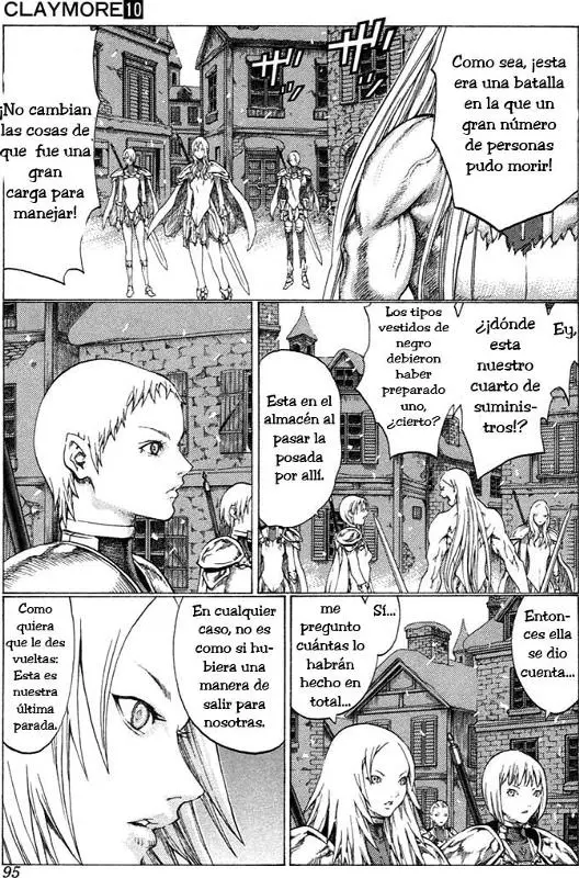 Claymore capítulo 54, página 24