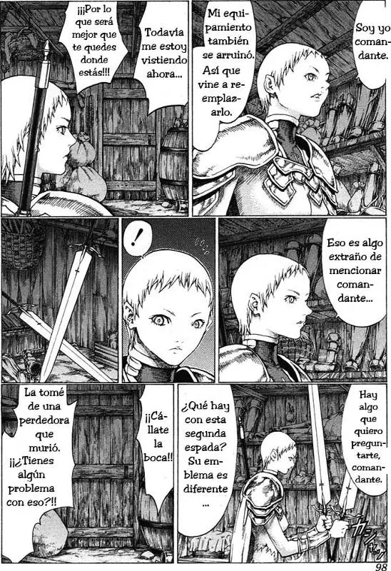 Claymore capítulo 54, página 27