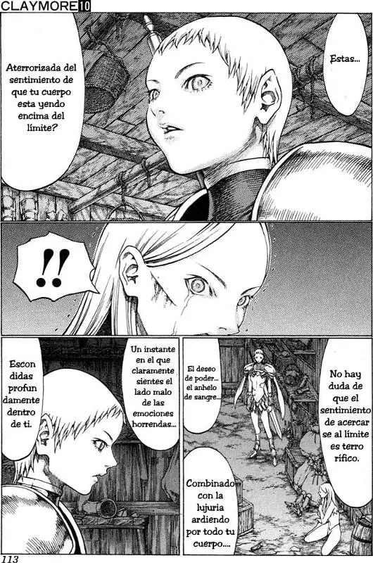 Claymore capítulo 55, página 11