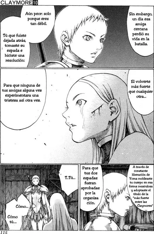 Claymore capítulo 55, página 13