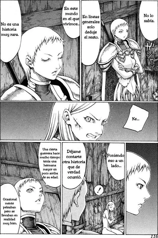 Claymore capítulo 55, página 14