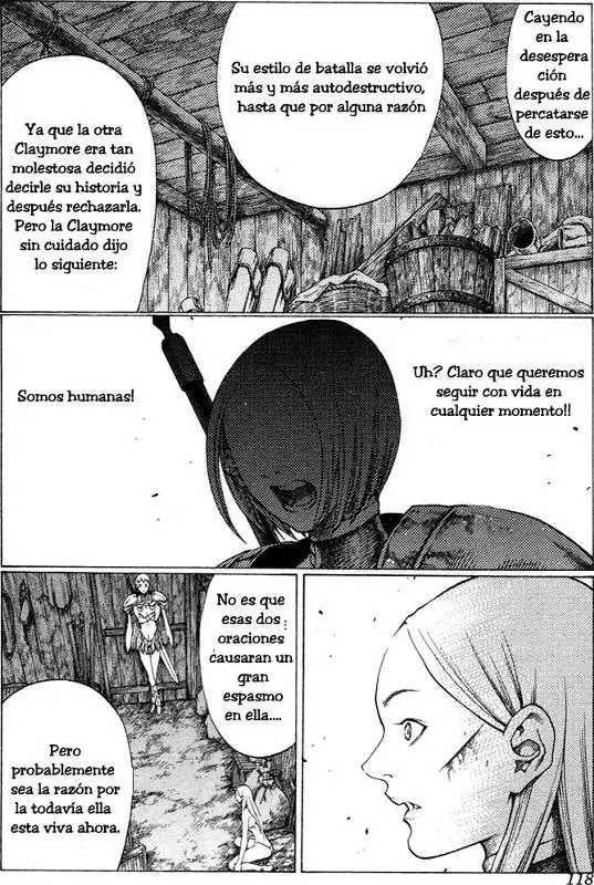 Claymore capítulo 55, página 16