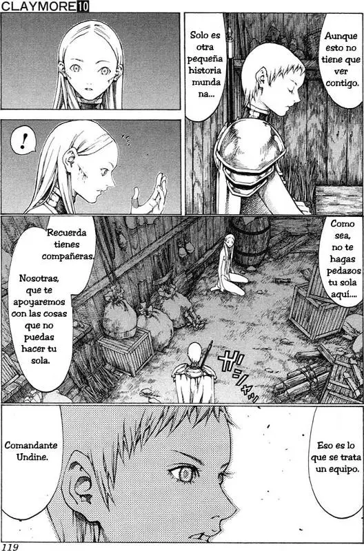 Claymore capítulo 55, página 17