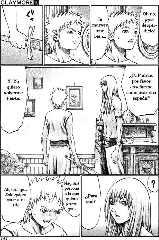 Claymore capítulo 56, página 6