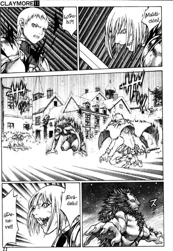 Claymore capítulo 58, página 11