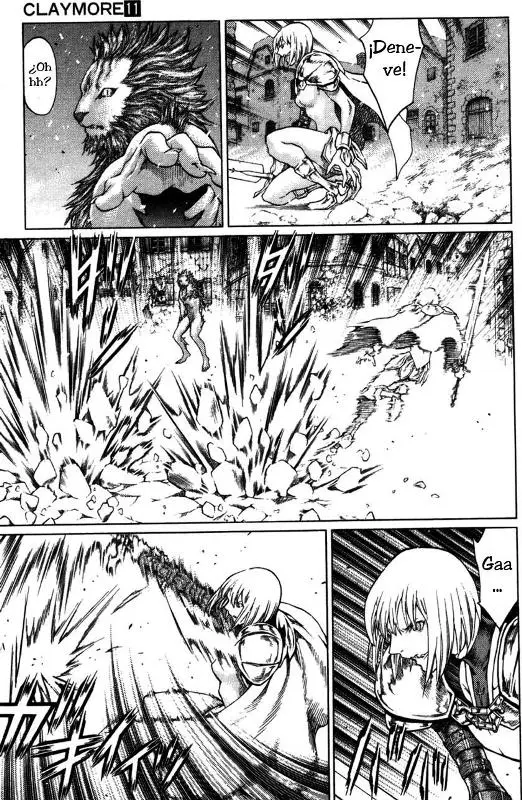 Claymore capítulo 58, página 13