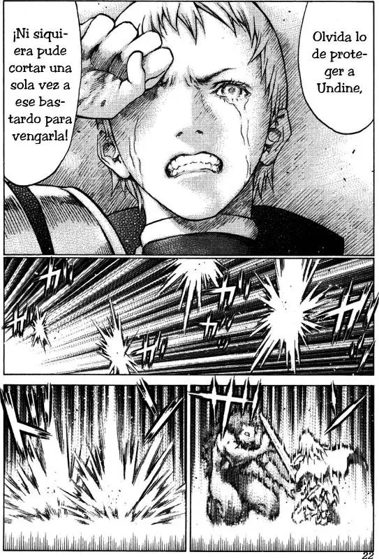 Claymore capítulo 58, página 22