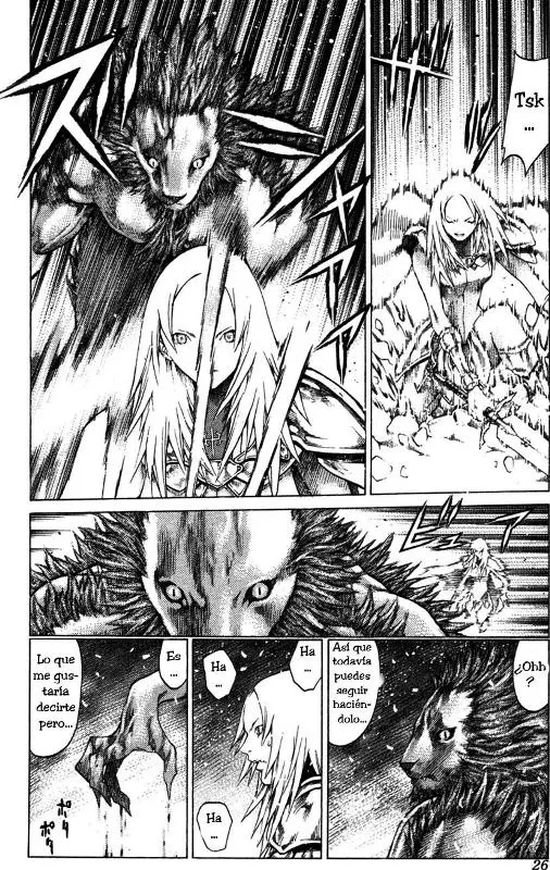 Claymore capítulo 58, página 26