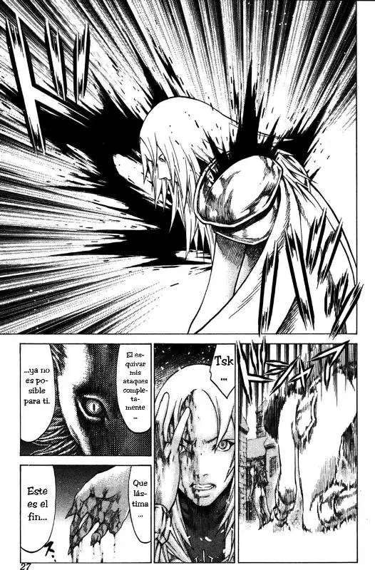 Claymore capítulo 58, página 27