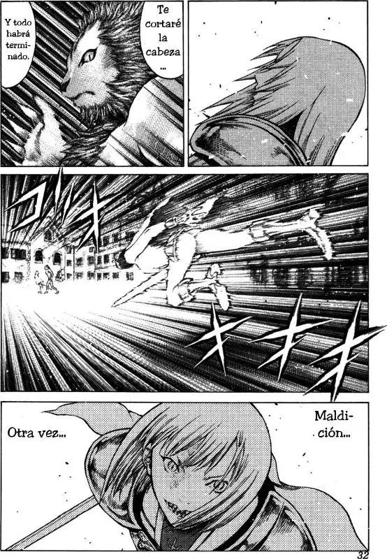Claymore capítulo 58, página 32