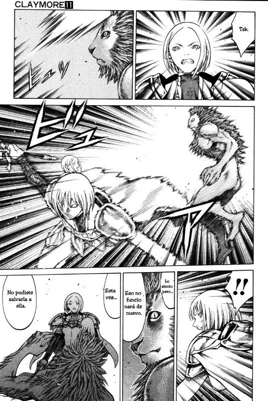 Claymore capítulo 59, página 18