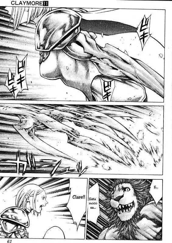 Claymore capítulo 59, página 22