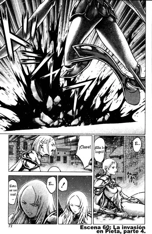 Claymore capítulo 60, página 1