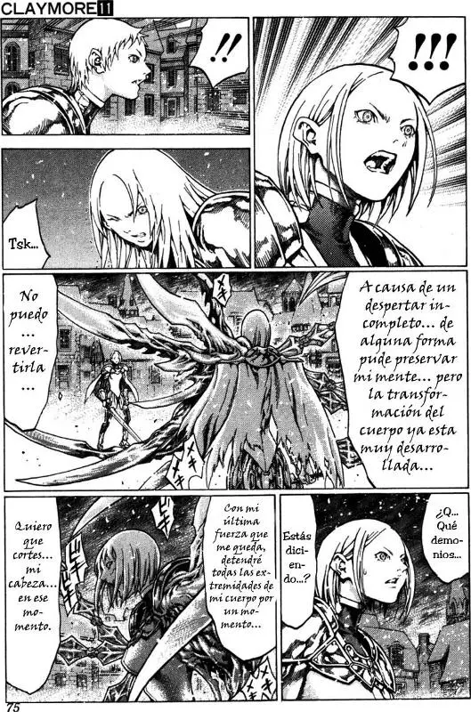 Claymore capítulo 60, página 5