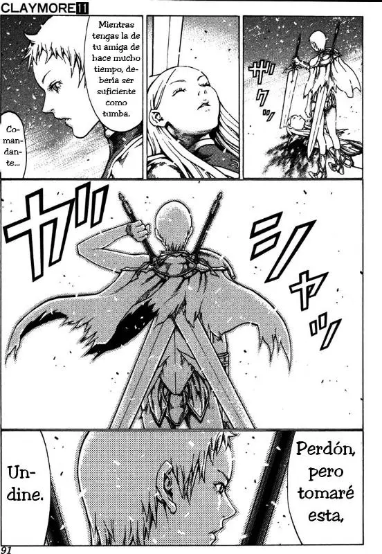 Claymore capítulo 60, página 20