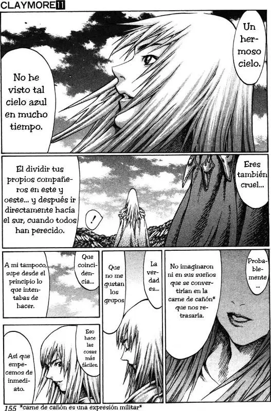 Claymore capítulo 62, página 28
