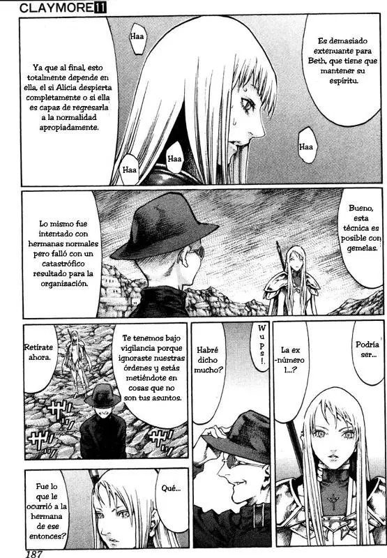Claymore capítulo 63, página 25