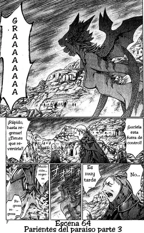 Claymore capítulo 64, página 4