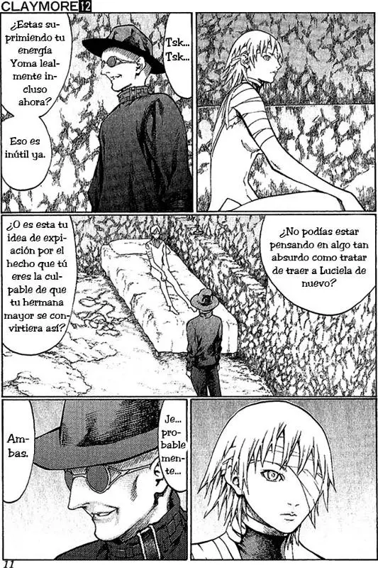 Claymore capítulo 64, página 8