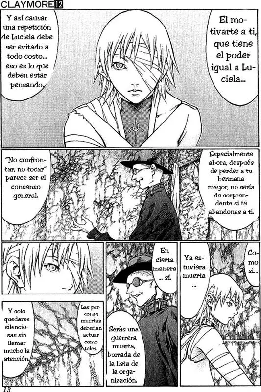 Claymore capítulo 64, página 10