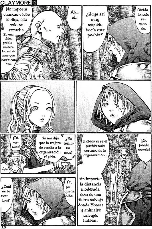 Claymore capítulo 64, página 16