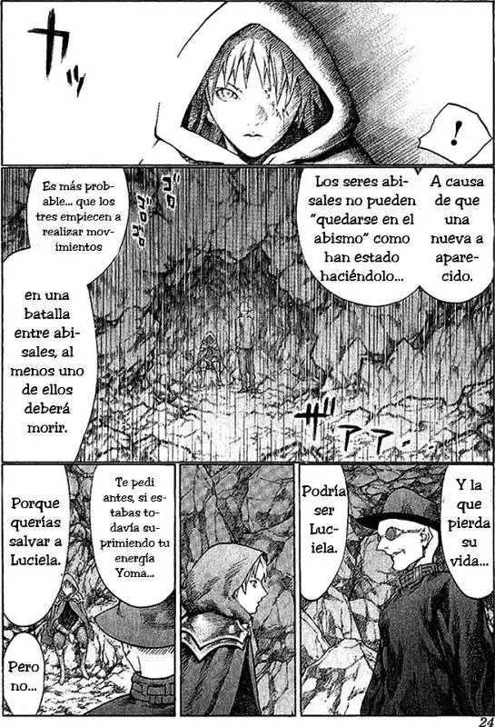 Claymore capítulo 64, página 21