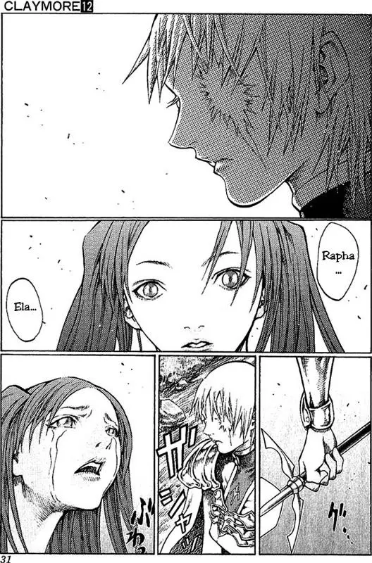Claymore capítulo 64, página 28