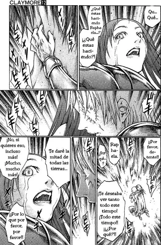 Claymore capítulo 64, página 32