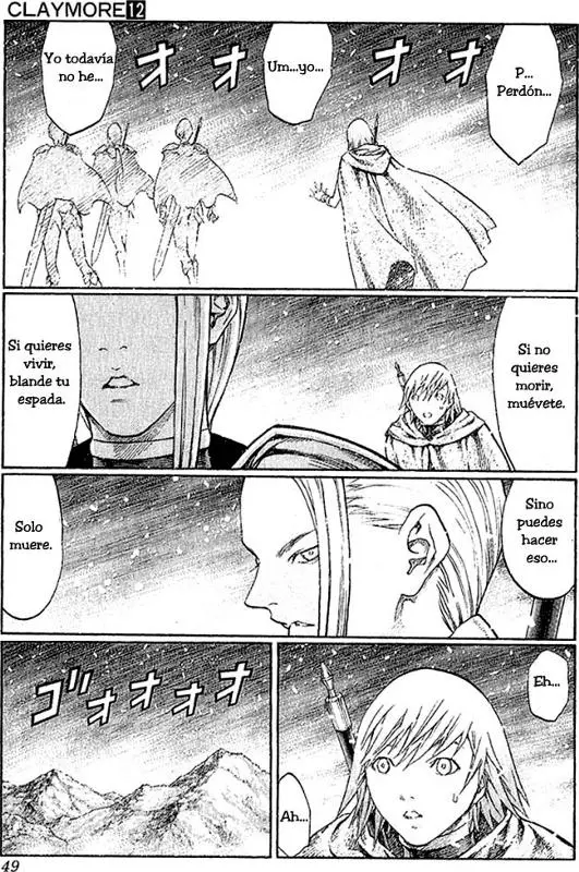 Claymore capítulo 65, página 10