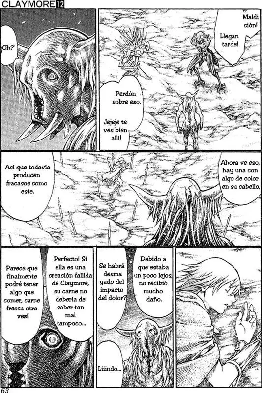 Claymore capítulo 65, página 24