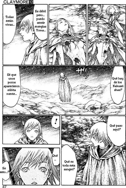 Claymore capítulo 65, página 28