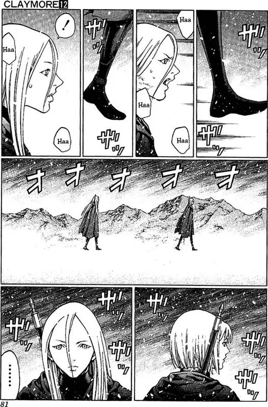Claymore capítulo 66, página 10