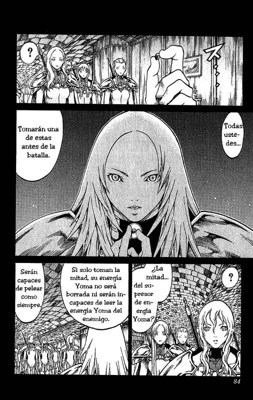 Claymore capítulo 66, página 13