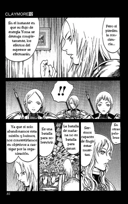 Claymore capítulo 66, página 14