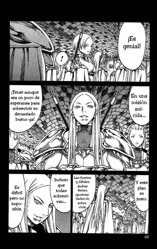 Claymore capítulo 66, página 17