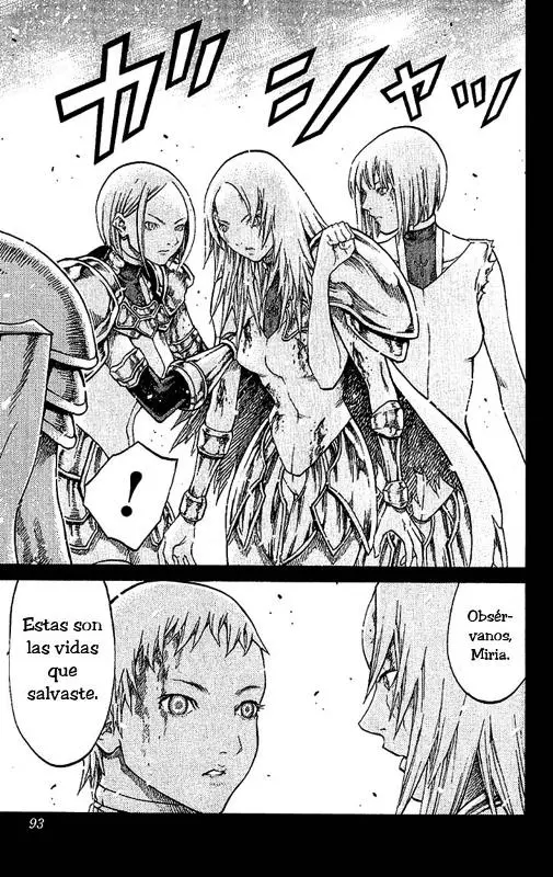 Claymore capítulo 66, página 21