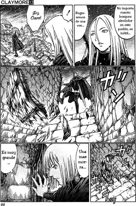 Claymore capítulo 66, página 27