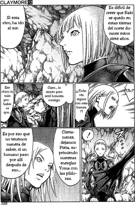 Claymore capítulo 67, página 6