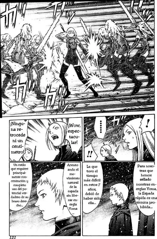 Claymore capítulo 67, página 17