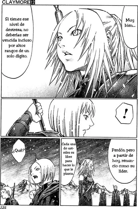 Claymore capítulo 67, página 21