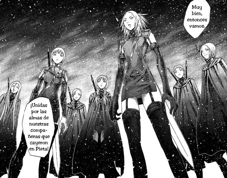 Claymore capítulo 67, página 28