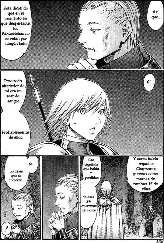 Claymore capítulo 68, página 3