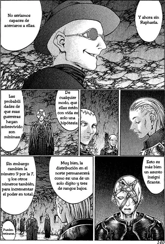 Claymore capítulo 68, página 5