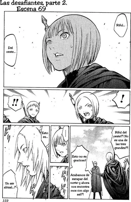 Claymore capítulo 69, página 1