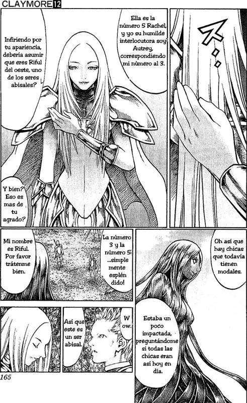 Claymore capítulo 69, página 6