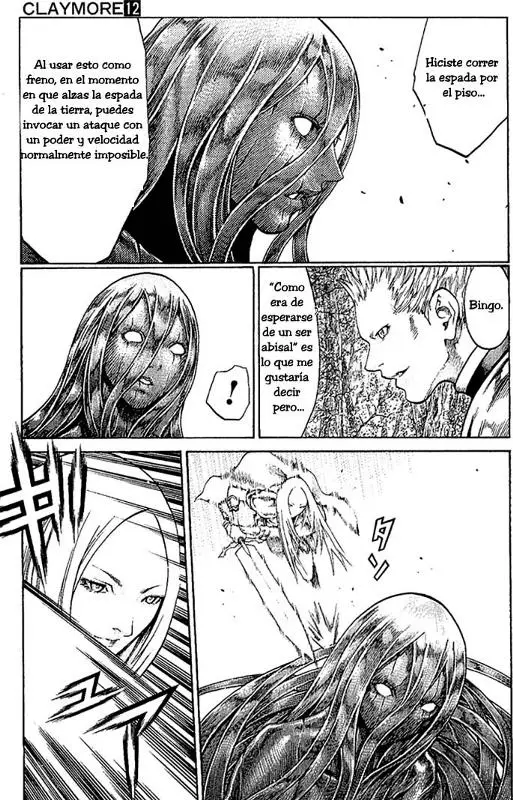 Claymore capítulo 69, página 13