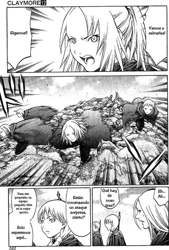 Claymore capítulo 69, página 21