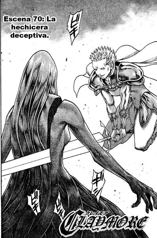Claymore capítulo 70, página 3